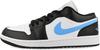 DC0774-041 Nike Air Jordan 1 Low "Black/University Blue" (Women's)