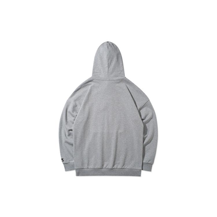 Li Ning Sports Fashion Collection Sweatshirt Men's Heather Gray AWDQD03-6