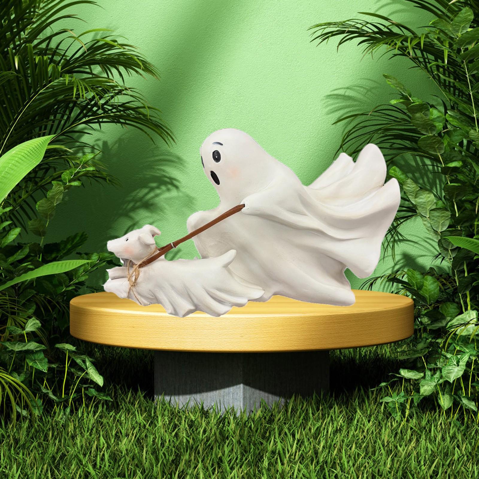 

Хэллоуин И Бегущая Собака Статуэтки Фурнитура One Size