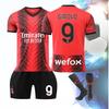 2324 Nová sezóna Ac Domácí dresový set Ne. 9 Giroud č. 17 Leo č. 11 Ibra č. 19 Theo Fotbalový dres