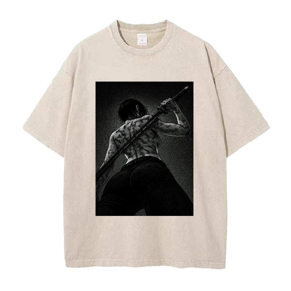 

Cartoon Maomao the Apothecary Diaries TShirt Cute Anime Graphic Tshirts Washed Short Sleeve Tees for Mens Women Clothing S