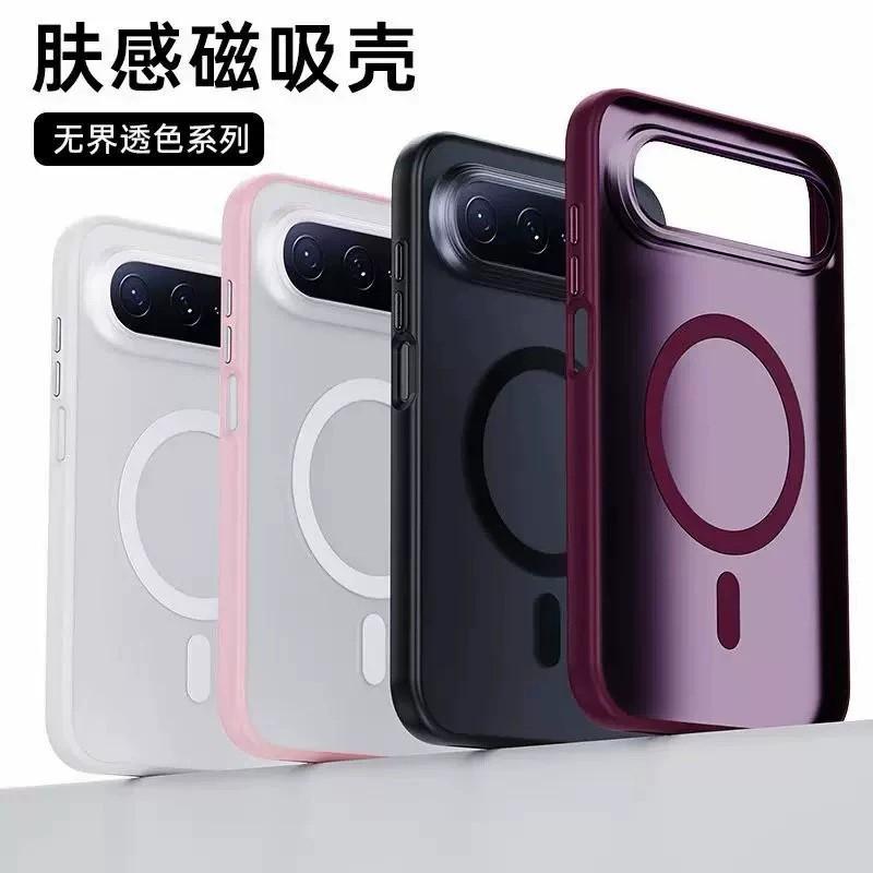 Pura X View Case 360 Rotating Stand Matte Skin Feel Magnetic Full Body Protection Anti-fingerprint Anti-slip Heat