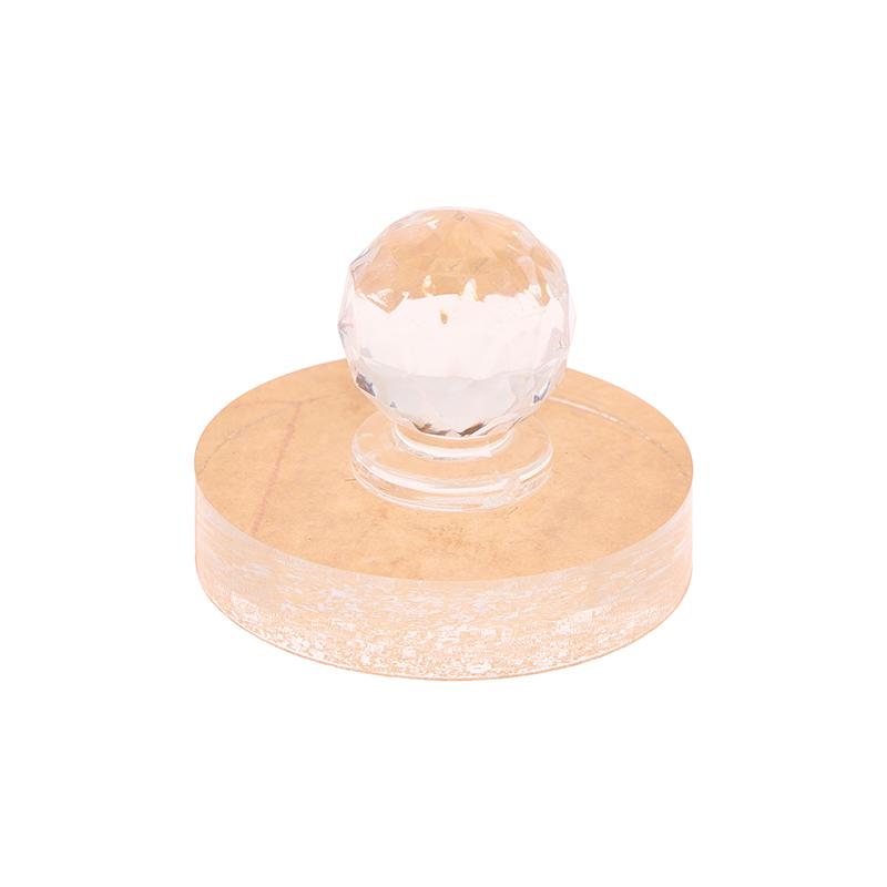 Quadratische Parfüm-Creme-Box Rouge Highlighter Concealer Leeretui mit Aluminiumplatte Kosmetikbehälter aus Kunststoff Klare Make-up-Hülle