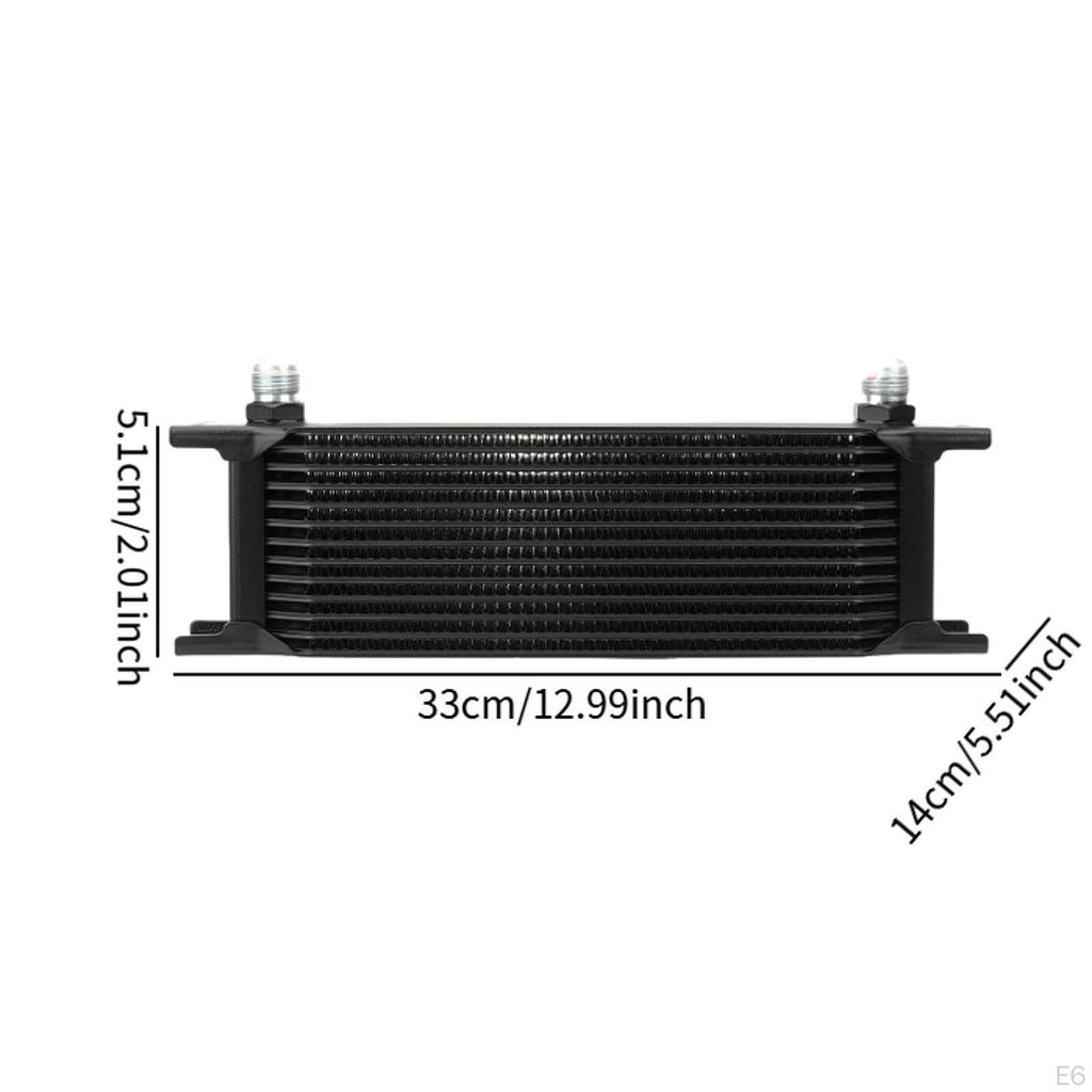 Transmission Oil Cooler Kit Simple Installation British Radiator 33cmx5.1cmx7.7cm