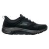 Skechers Go Walk Arch Fit 2.0 Color Sólido Sencillo Cómodas Zapatillas para Caminar para Hombre 216650-BBK