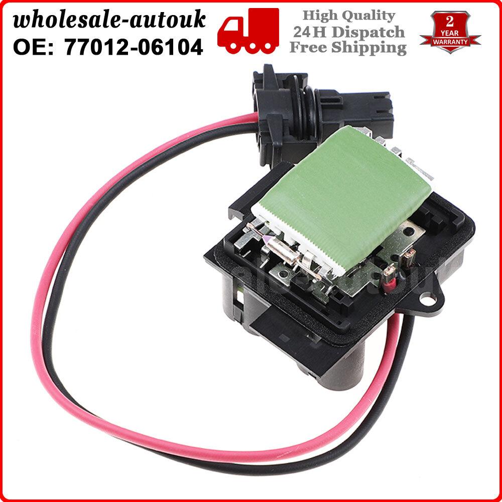 Heater Blower Fan Resistor for Renault Clio II/172/182/Kangoo 1.2 1.5 7701206104