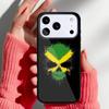 Jamaican Flag Phone Case for iPhone 17 16 15 14 13 Pro Max Back Cover for 12 11 Pro Coque