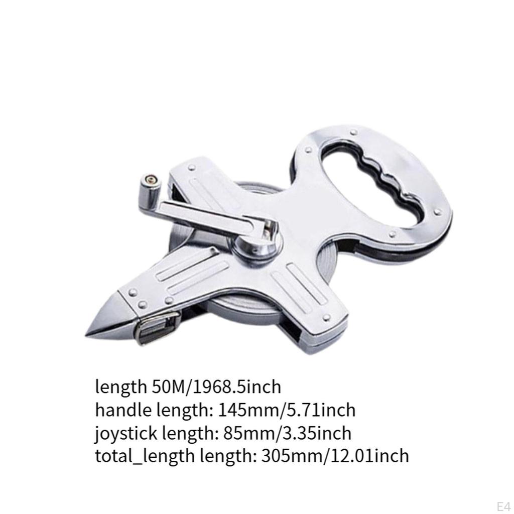 Measuring Tool with Metal Frame for Construction Long Tape Reel