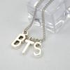 BTS Letter Necklace, BTS Clavicle Chain, ARMY Collectible Gift