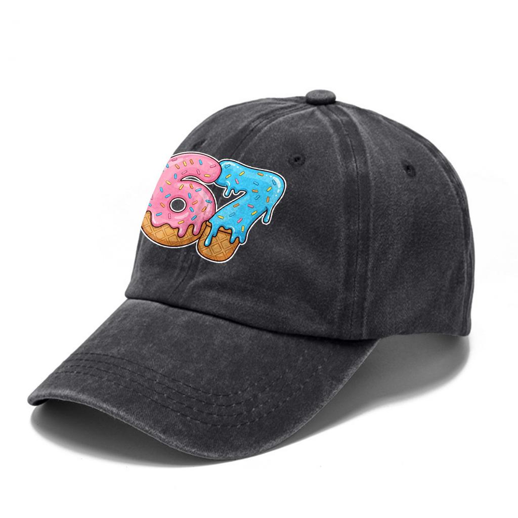 Fashionable Print Men's And Women's Adjustable Baseball Caps