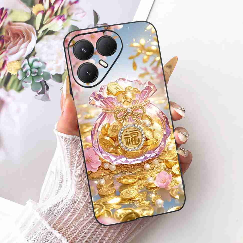 For Tecno Pova 7 Ultra 5G LJ9 Case Cartoon Cat Tiger Silicone TPU Black Cover For Tecno Pova 7Ultra 5G 6.67" Phone Cases Fundas