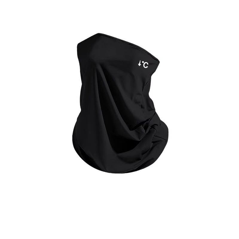 UPF50+ Ice Silk Neck & Face Protector: Sun & UV Protection Mask with Breathable Eye Shield