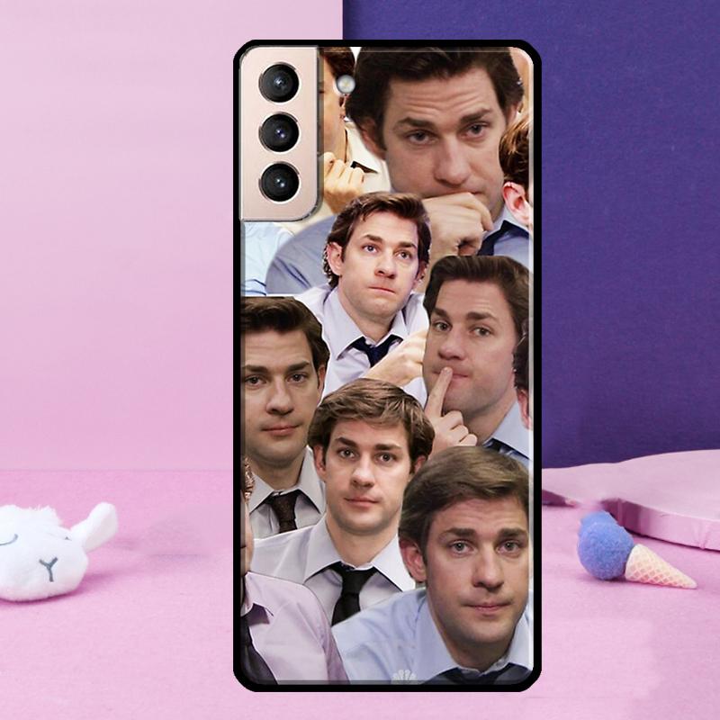 Lazy Scranton The Office Phone Case For Samsung Galaxy S24 Ultra S25 Ultra S9 S10 S20 S21 S22 Plus S23 S24 FE Cover
