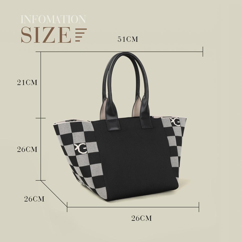 PG PATSY GARIS 2026 Elegant Design Brand Engraved Exquisite Large Capacity Handbag Classic Durable Elegant Fashion Casual Bag