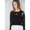 Egoist Destroyed Embroidery Knit Top  Es2okl06 