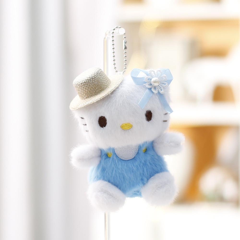 Hello Kitty Plush Toy Cartoon Stuffed Animal For Girls Bag Pendant Decor