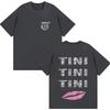 Singer TINI STOESSEL Futtura Trendy 2026 Graphic Tour Tshirts Men Women Pop Tee Shirt Pure Cotton Casual Short Sleeve Unisex Top