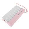 Portable Piano Electronic Keyboard Piano Music Instrument Toy with Colorful Lights Demo Songs for Kids Toddles Gift Pink