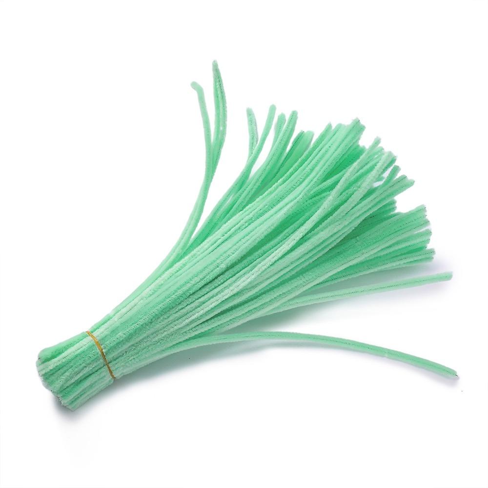 Tulip Rose Macaron Color Fuzzy Wire Material Package Encrypted Fur Strip Root Top Knitting Super Density DIY Flower Bouquet