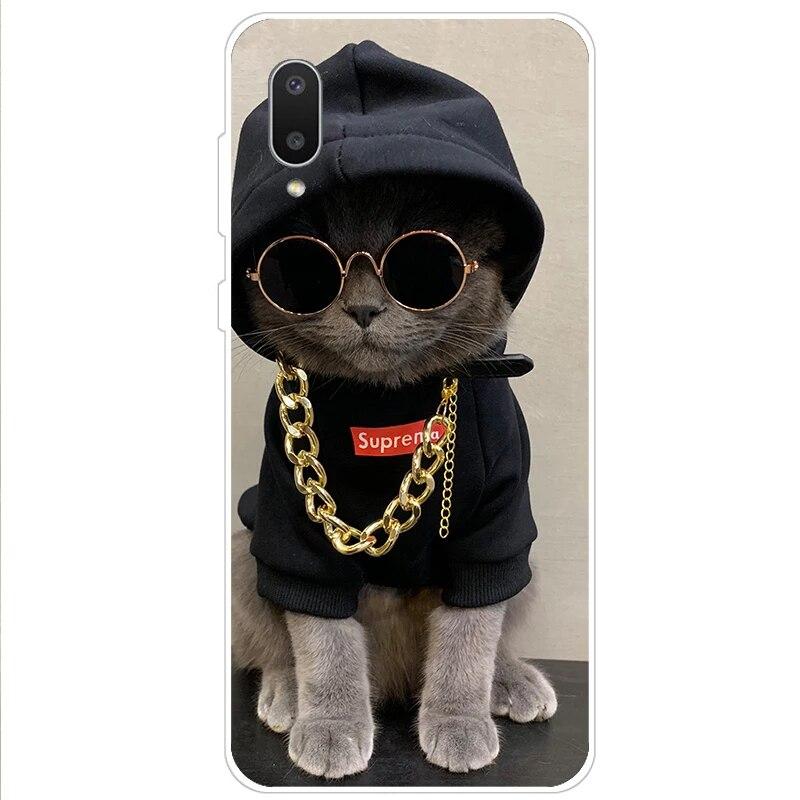 For Samsung Galaxy M02 Case Shockproof Soft Silicone TPU New Back Cover For Samsung M02 Phone Cases M 02 M022F 2021 Cute Cartoon