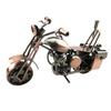 Metal Retro Motorcycle Model Motor Figurine Iron Motorbike Prop Handmade Boy Gift Kid Toy Home Office Decor Collection