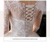 2025 Elegant Hepburn-Inspired Fairy Wedding Dress - French Simple Plus Size D69