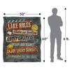 JQ Licensing James Piazza Lake Rules Silky Supersoft Blanket