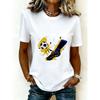 2026 Casual Women's Short-Sleeve T-Shirt with USA-Canada-Mexico World Cup Football Match Print
