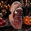 Breathable Halloween Mask Horror Skull Latex Mask, Tongue Sticking-Out Full Head Masquerade for Cosplay Party Costume Props Comfortable