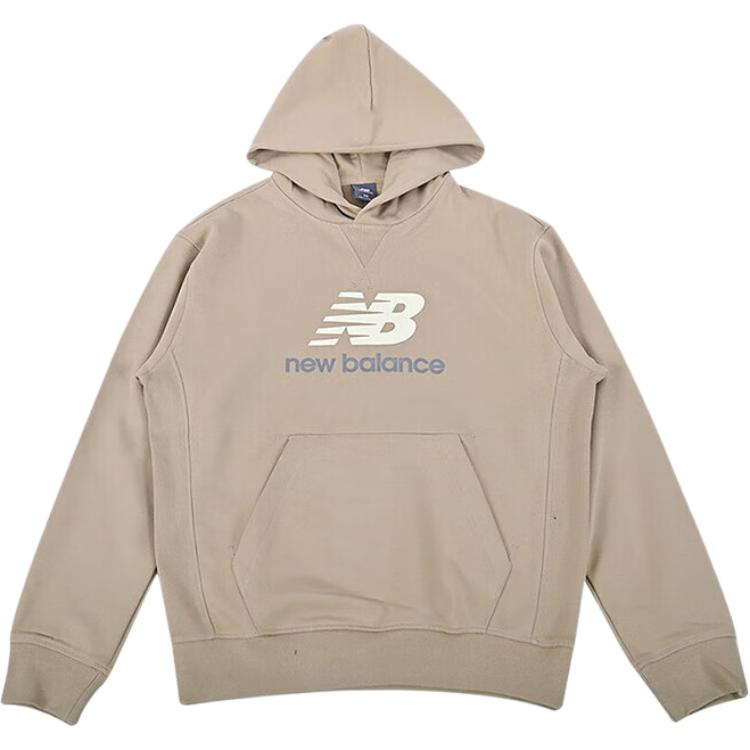 

New Balance Sweatshirts Unisex Dark Khaki Hooded Moderate MT51512-SOT XL