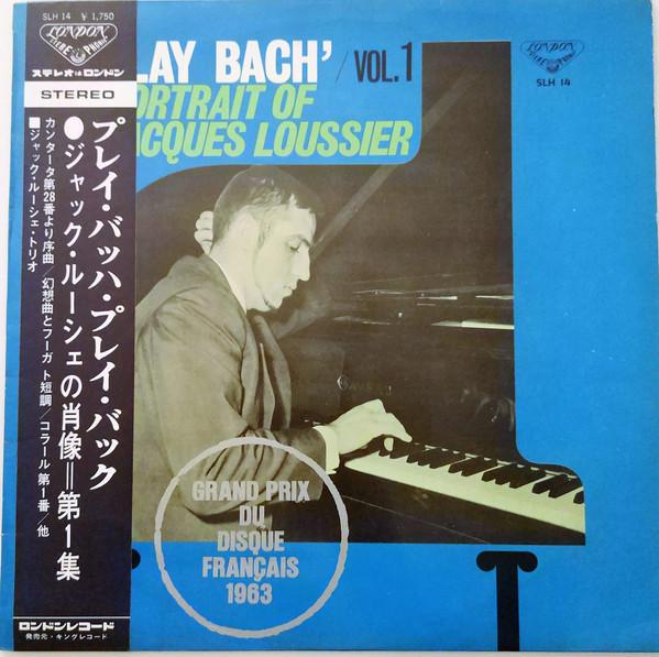 

LP Record JACQUES LOUSSIER - play Bach /Vol. 1 SLH14 LONDON 1965 Japan Jazz Used