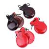 Traditional Design Wooden Clapper with String Flamenco Castanets  Music Class