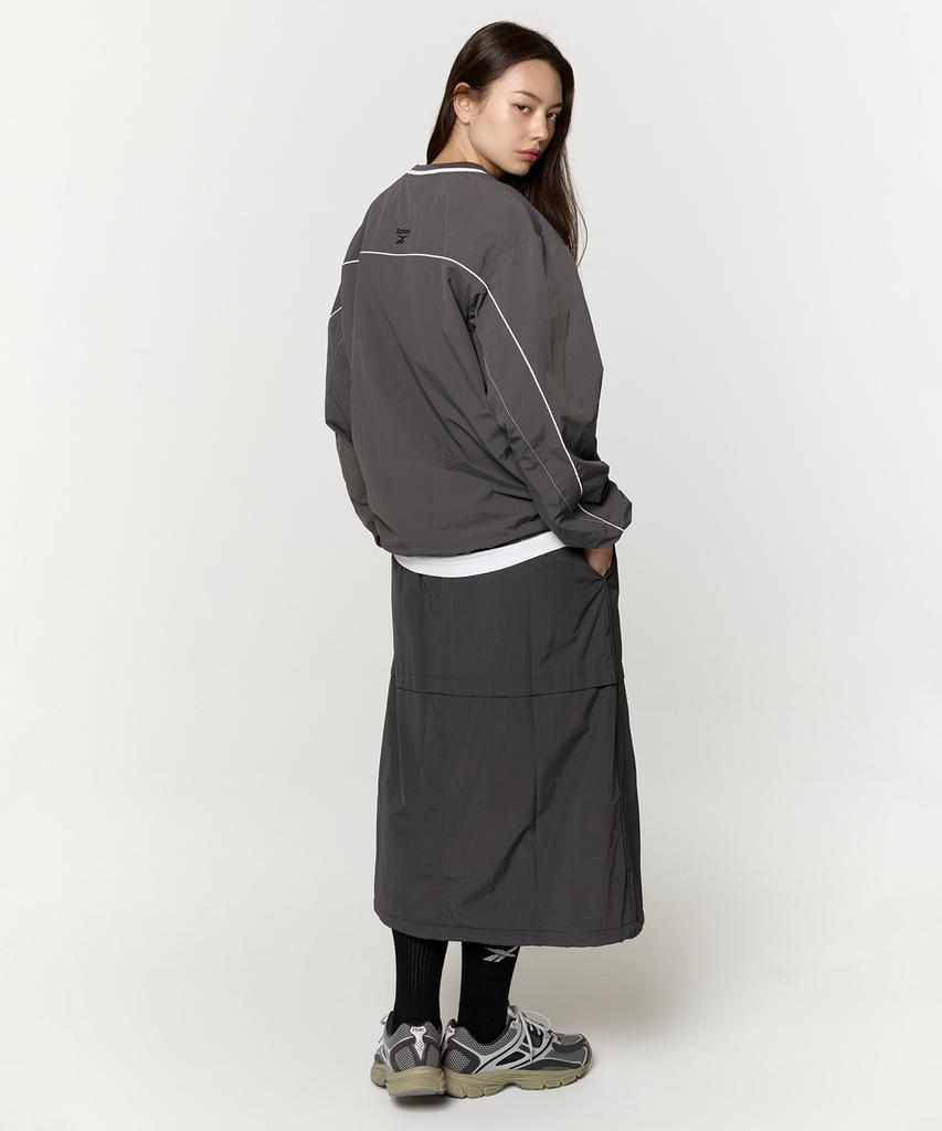 REEBOK Parachute Padded Skirt (W) - Charcoal
