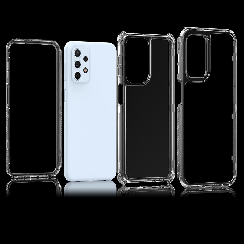 For Samsung Galaxy A23 4G/A23 5G (Global Version) Clear Case Acrylic+TPU Anti-drop Phone Cover