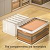 With Lids Closet Storage Bins Stackable Pants Storage Container Thicken Drawer Shelf  Bathroom