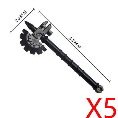 MOC Building Block Medieval Solider Knight Figures Toy Weapons Accessories Sword Axe Bow Sword Ten Spear Crossbow Mini Bricks