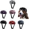 Adjustable Strap Pet Helmet Nylon Strap Dog Motorcycle Hat Fashion Cat Helmet  Pet Headwear