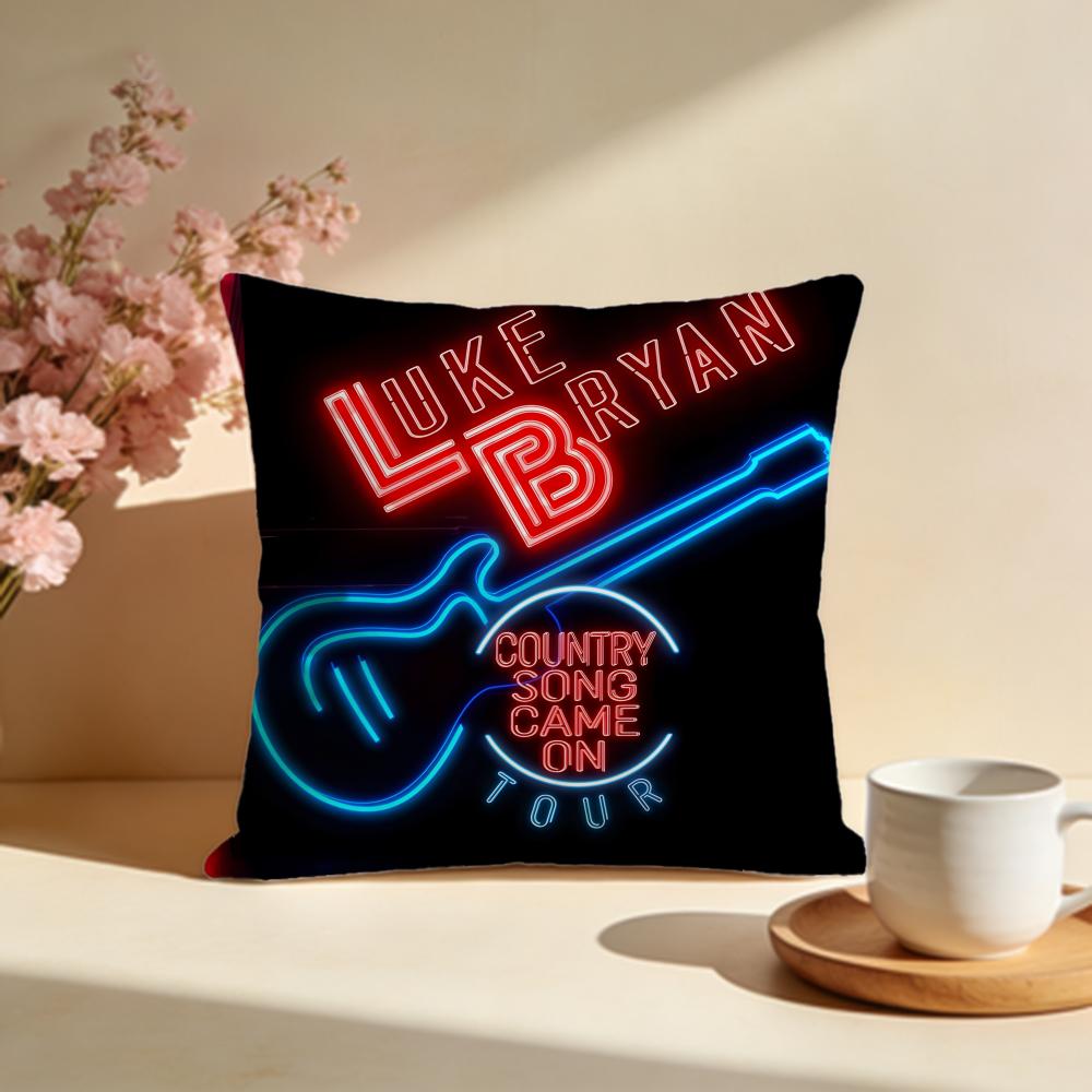 

Stylish LLuke Bryaning Cushion Cover Stylish Washable Pillow Cover Ideal for Couch Bedroom Car Decoration 30X30cm