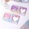 Cute Photo Album 3 Inch Love Heart Hollow Picture Storage Case Kpop Card Binder Name Card Book Photocard Holder 36 Pockets