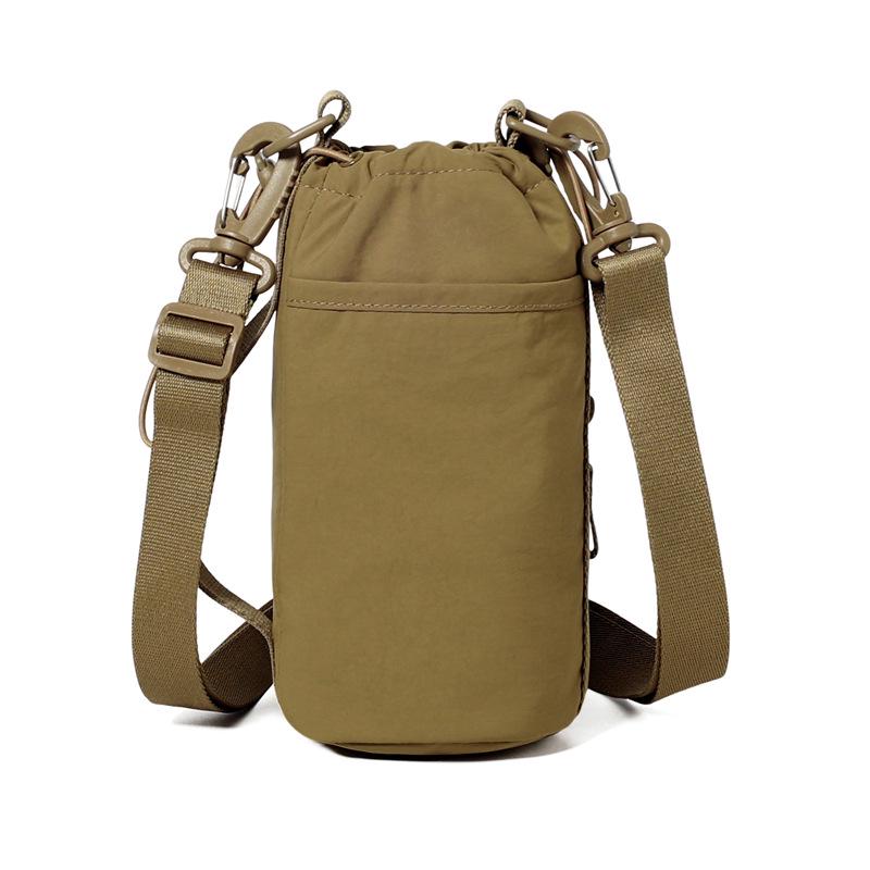 Unisex Crossbody Water Bottle & Phone Bag - Portable Outdoor Sports Storage Bag