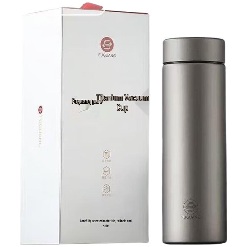 FUGUANG Pure Titanium Business Vacuum Insulated Mug 288ml 288ml