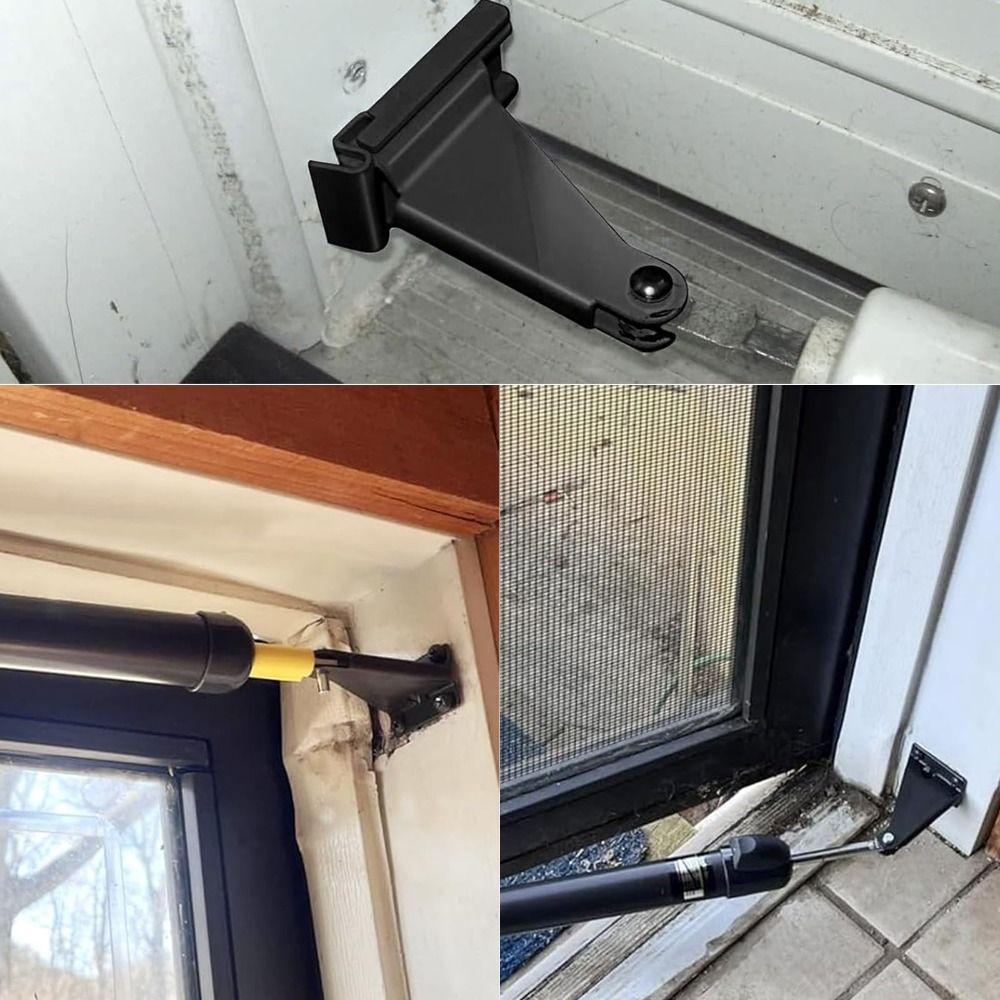 2pcs Adjustable Screen Door Closer Bracket Replacement Parts Door Post Jamb Bracket Bedroom
