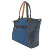 Gebrauchte COACH Handtasche Prairie Satchel 67332 Denim/Leder Indigo Marineblau