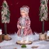 Weihnachtspuppen-Ornament im europäischen Palaststil