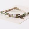 Sweet Ceramic Ornaments, Clay Flower Bracelets, Bracelets, Woven Adjustable Traditional Style, Student Girls' Street Stall Supplies