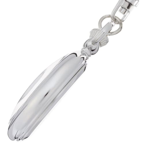 Fieldwork Pocket Watch, Analog Bag Charm, Black Dial, DT111-2, Women's