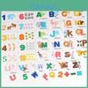 Wooden Alphabet Puzzle For Kids Educational Toy With Colorful Letters And Matching For Early Learning
