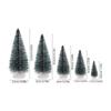Miniature Xmas Tree Artificial Christmas Tree for Decoration 10Pcs