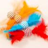 Star Texture Ball Feather Toy for Dog Supplies Cat Toy Ball Feather Ball Throwing Funny Toy Pet Products Cat Toys Interactive