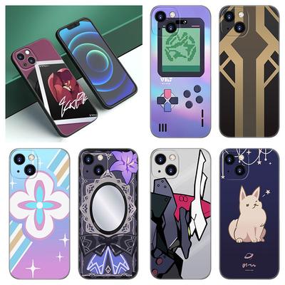 Hot Game Honkai Star Rail Black Silicone Phone Case For Apple iPhone 12 13 Mini 11 14 15 Pro Max 7 8 Plus X XR XS SE 2020 2022